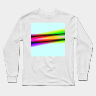 BLUE PINK GREEN TEXTURE ART Long Sleeve T-Shirt